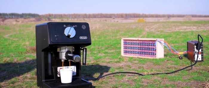 How to make a super power bank that even powers a coffee maker