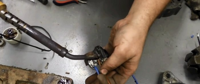 How to make a powerful motor from a car generator