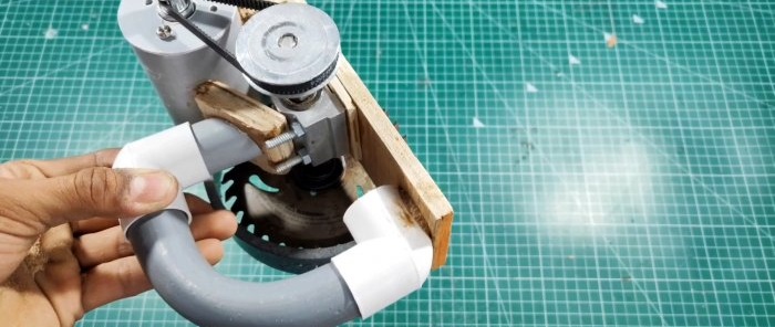 How to make a 12V mini circular saw