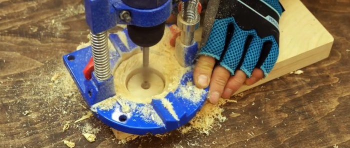 How to make a vice from old shock absorbers