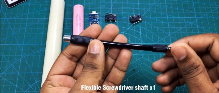 How to make a convenient, inexpensive cordless screwdriver