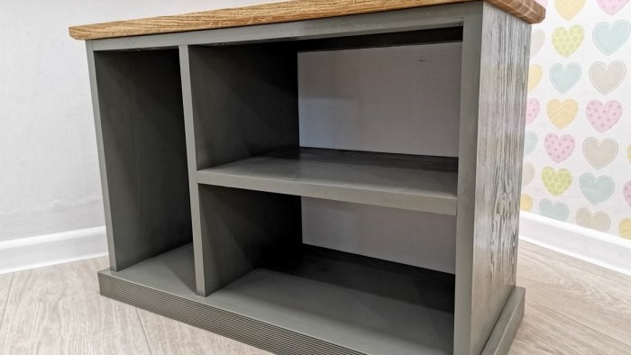 DIY shoe cabinet