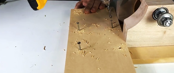 How to make a machine for sharpening circular saws and more from a drill