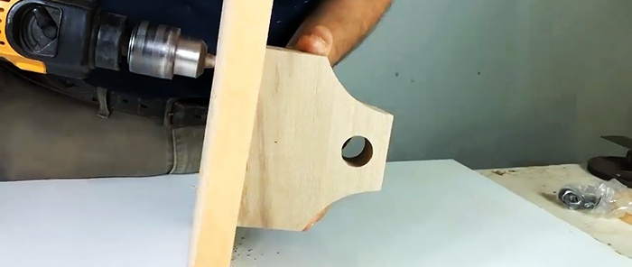 How to make a machine for sharpening circular saws and more from a drill