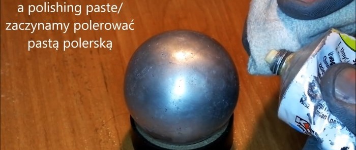 How to make a perfect ball from aluminum foil