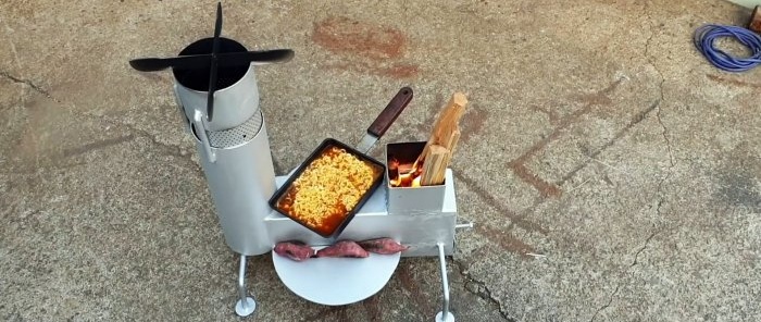 How to Make a Simple and Multifunctional Rocket Stove