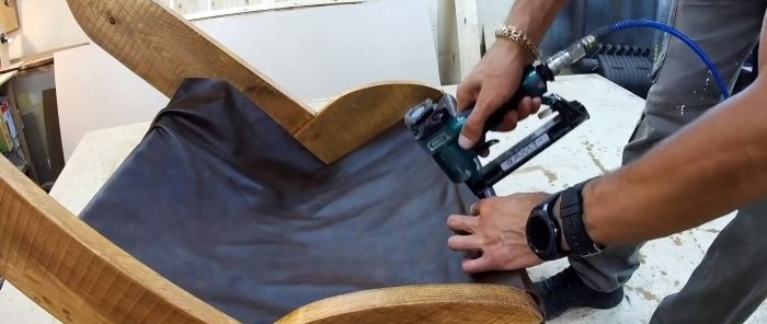 How to make a cool lounge chair with simple tools