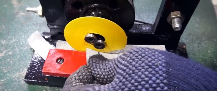 How to make roller shears for metal