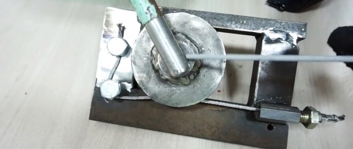 How to make roller shears for metal