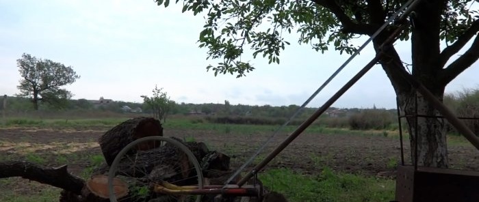 How to make a weeding cultivator using an old bicycle