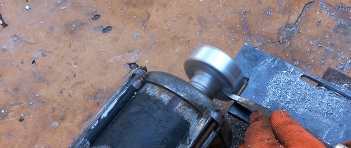 How to make a pulley without a lathe