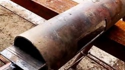 DIY pipe drill