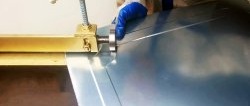 How to make a machine for creating stiffeners on sheet metal