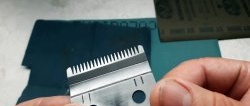 How to sharpen hair clipper blades very easily