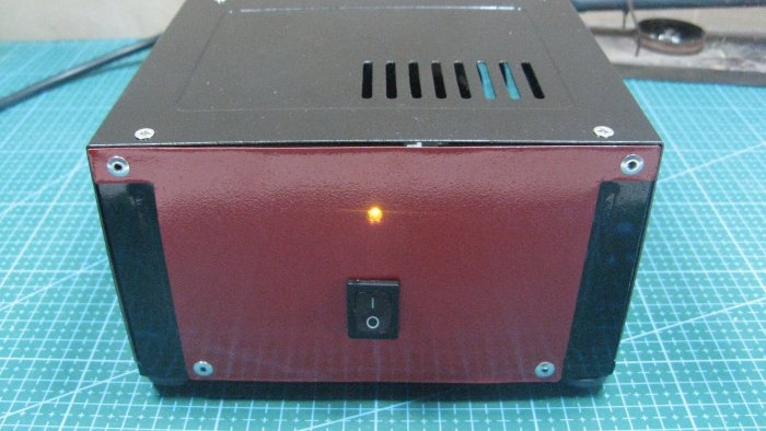 DIY power amplifier made from junk