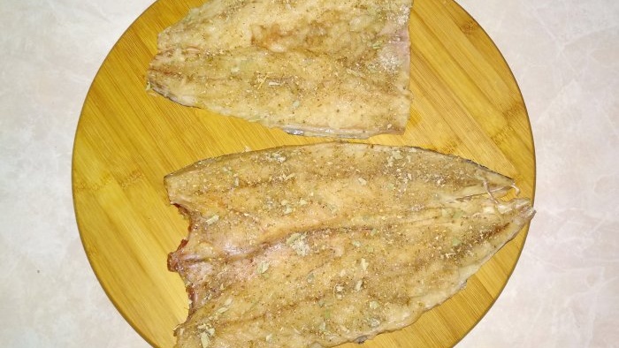 Spicy salted mackerel Murmansk lard