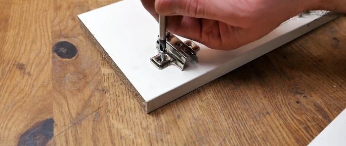 7 ways to reliably repair torn chipboard hinges