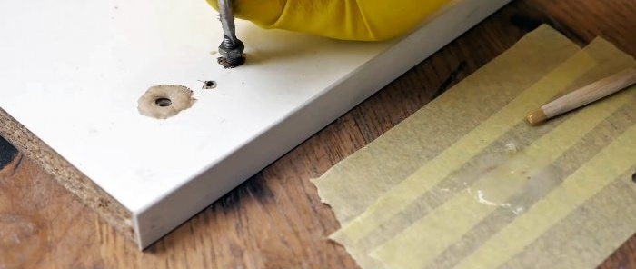 7 ways to reliably repair torn chipboard hinges