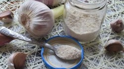 How to make garlic powder