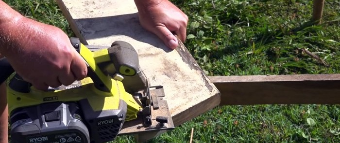 How to remove a large stump using a wedge is easy