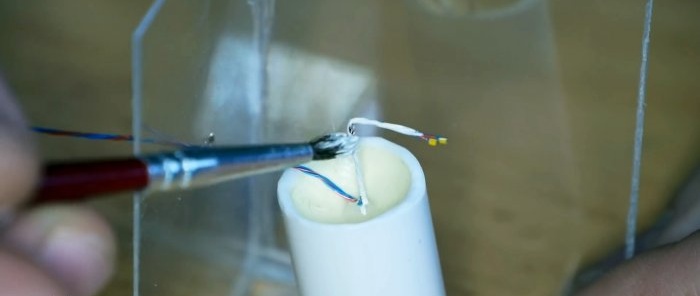 How to make a cool burning candle souvenir