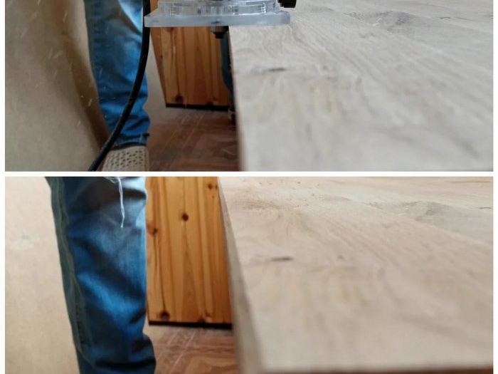 How to make a computer desk from solid wood