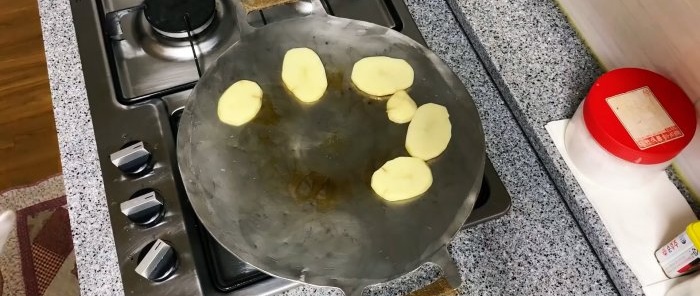 How to make a camp frying pan from a piece of stainless steel