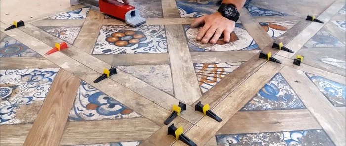 With this tool, the seams between tiles will be perfect.