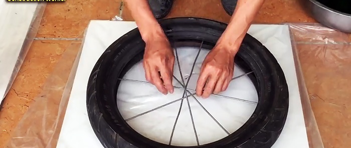 You won't believe how cool things can be made from bottles and cement