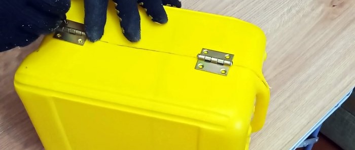 How to make a convenient tool case from a canister