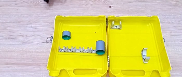 How to make a convenient tool case from a canister