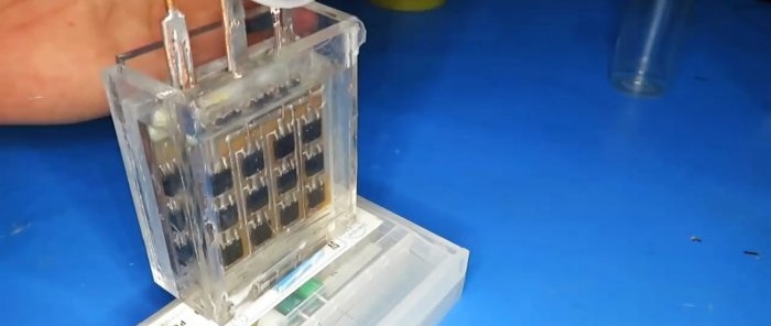 How to make a huge powerful transistor with your own hands