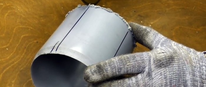 The most powerful blower made from PVC pipes and an old vacuum cleaner