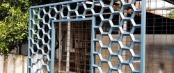 How to weld a beautiful honeycomb partition from a square profile pipe