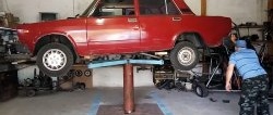 How to make a car lift in your garage