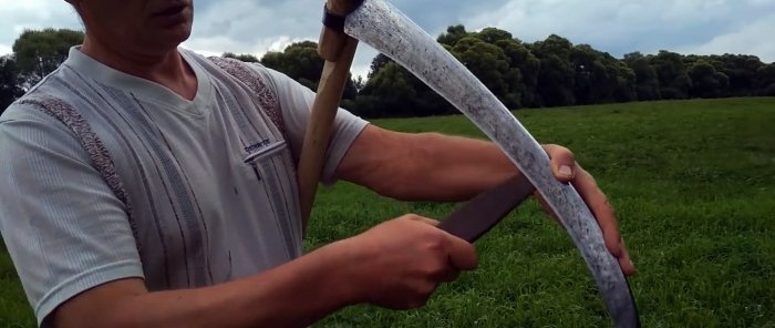 How to properly cut a braid so that it mows itself