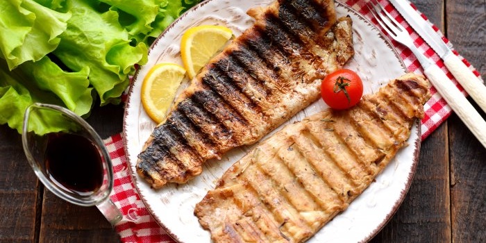 Grilled mackerel