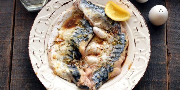 Grilled mackerel