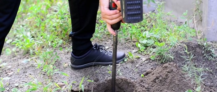 How to make a reliable drill with overhead blades from a saw blade