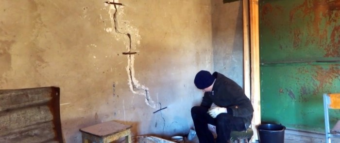 How to repair an expanding crack in a wall so it doesn't appear again