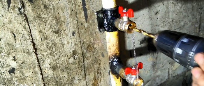 2 ways to cut into a pipe under pressure with and without welding