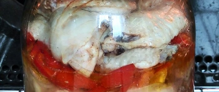 Super easy and quick juicy chicken in a jar without marinating