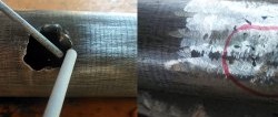 How to fill a large weld seam