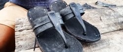 How to make eternal flip flops from an old tire