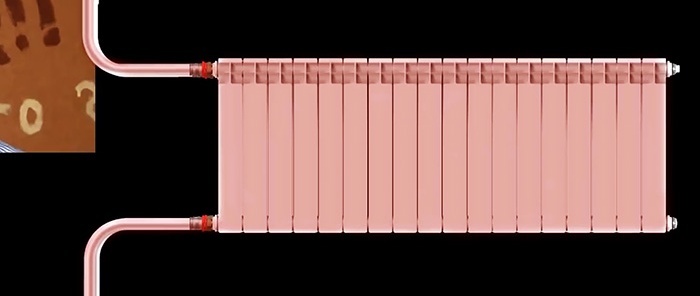 Reasons why the radiator does not heat even after de-airing