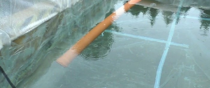 How to pump water out of a pool in seconds without a pump