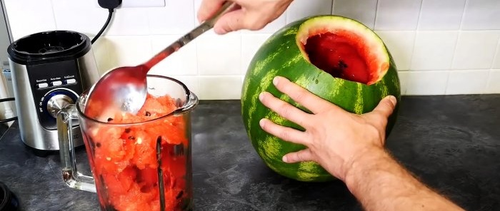 A refreshing watermelon cocktail for the whole family