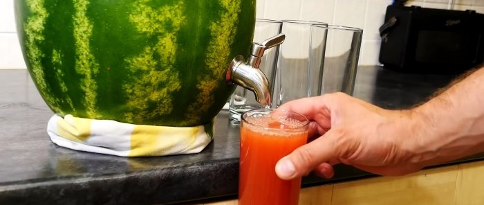 A refreshing watermelon cocktail for the whole family