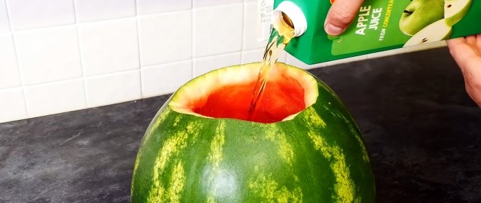 A refreshing watermelon cocktail for the whole family