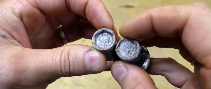 How to make wing bolts and nuts from scraps of PP pipes